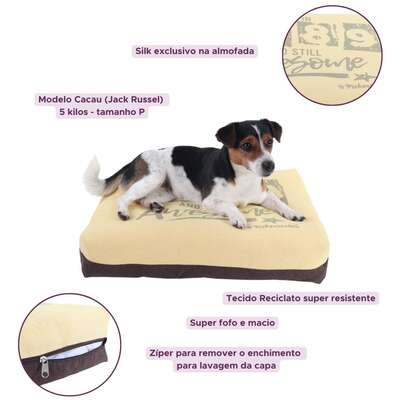 Almofada Puff Pickorruchos Retrô Reciclato Mint
