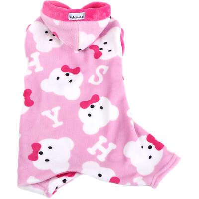 Macacão Pijama Fleece Pickorruchos Rosa
