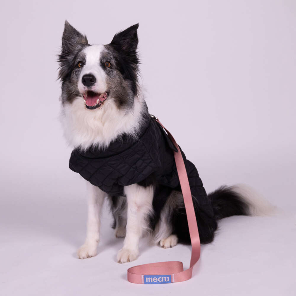 Jaqueta Meau Puffer Matelassê com Velcro Preto - Tam. 05