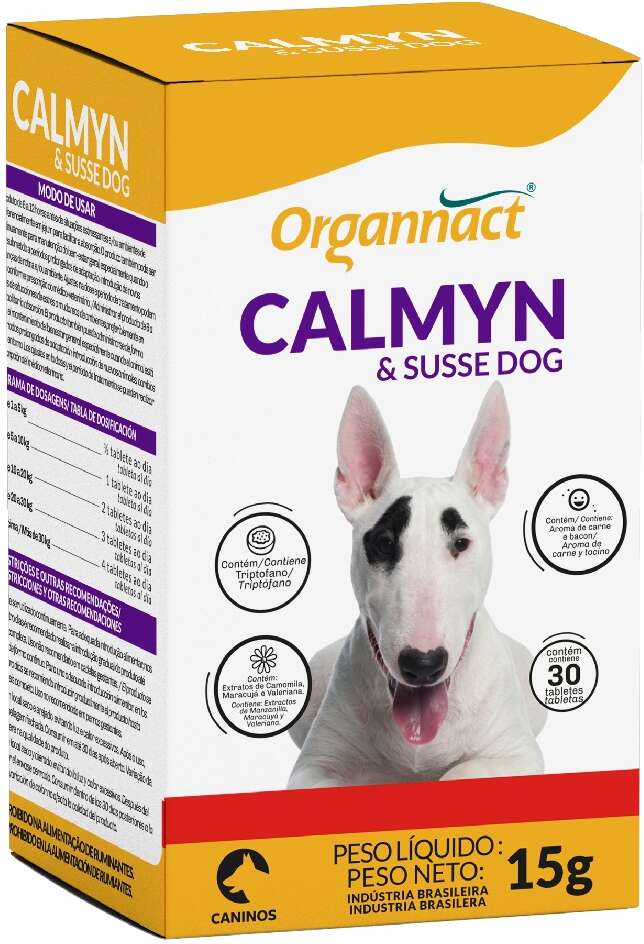 Suplemento Organnact Calmyn & Susse Dog - 15 g