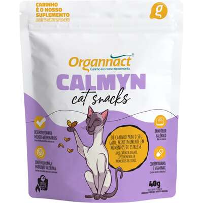 Suplemento Organnact Calmyn Cat Snacks
