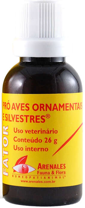 Sistema de Terapia Arenales Fator Pro Aves Ornamentais e Silvestres - 26 g