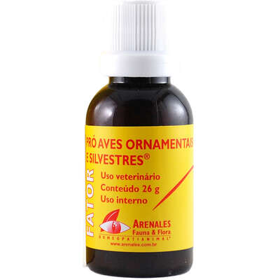 Sistema de Terapia Arenales Fator Pro Aves Ornamentais e Silvestres - 26 g