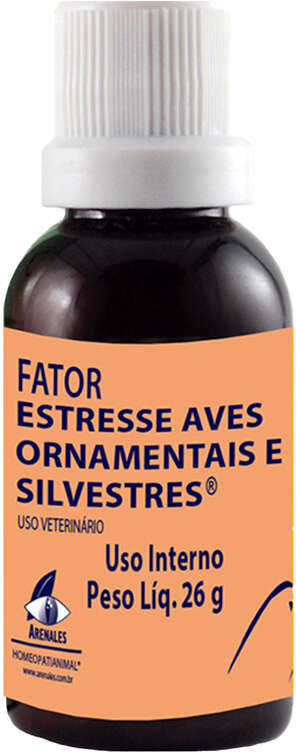 Sistema de Terapia Arenales Fator Estresse Aves Ornamentais e Silvestres - 26 g