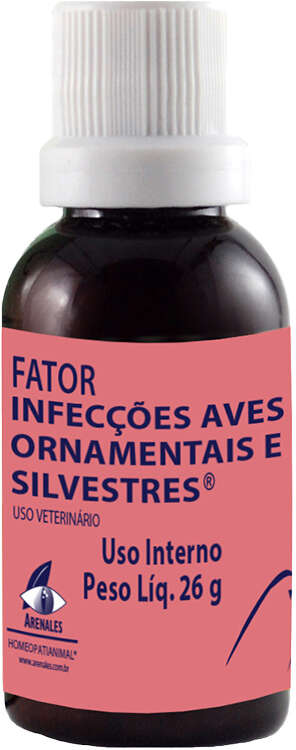 Sistema de Terapia Arenales Fator Infecções Aves Ornamentais e Silvestres - 26 g