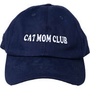 Boné Cat Mom Club Marinho - Tam. Único