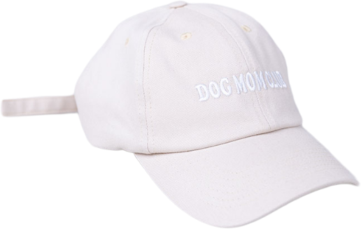 Boné Dog Mom Club Bege - Tam. Único