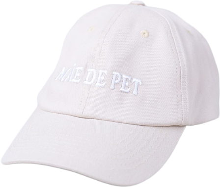 Boné Mãe de Pet Club Bege - Tam. Único