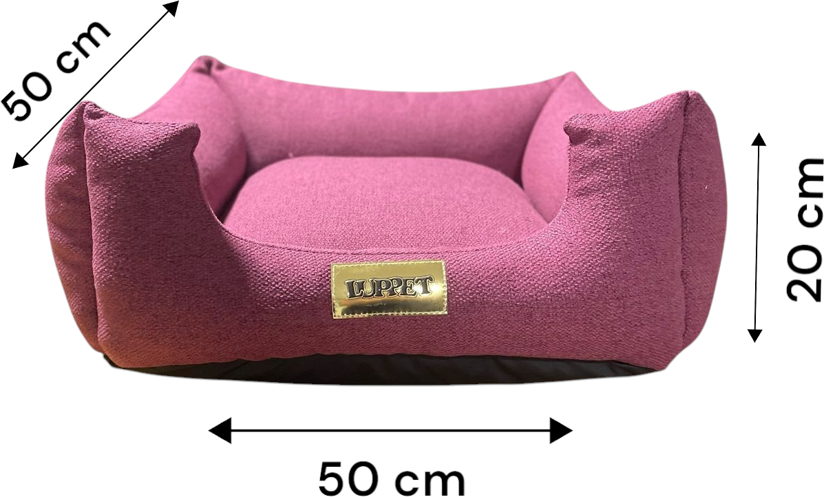 Cama Luppet Quadrada Ameixa Estocolmo - Tam. M