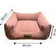 Cama Luppet Quadrada M Rose Copenhage
