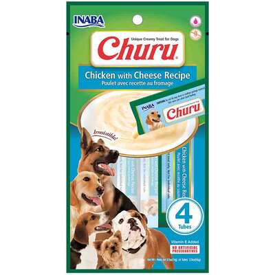 Petisco Churu para Dog Sabor Frango com Queijo