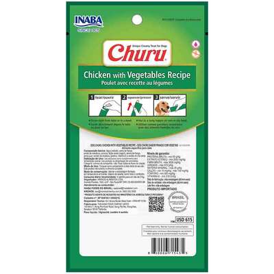 Petisco Churu para Dog Sabor Frango com Vegetais