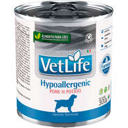 Ração Úmida Farmina Vet Life Hypoallergenic Porco e Batata para Cães Adultos - 300 g