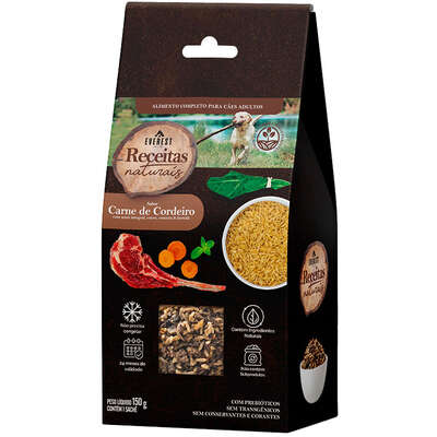 Alimento Natural Everest Receitas Naturais Carne de Cordeiro para Cães