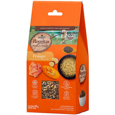 Alimento Natural Everest Receitas Naturais Frango para Cães Filhotes