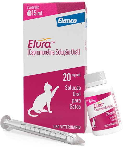 Estimulante de Apetite Elanco Elura para Gatos - 15 mL