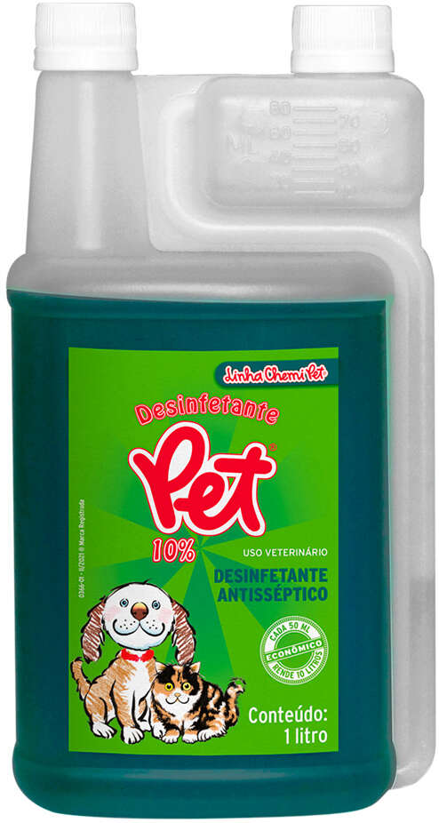 Desinfetante Pet Chemitec - 1 Litro