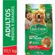 Ração Seca Nestlé Purina Dog Chow Extra Life Carne, Frango e Arroz Cães Adultos Raças Médias e Grandes