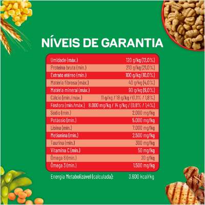 Ração Seca Nestlé Purina Dog Chow Extra Life Carne, Frango e Arroz Cães Adultos Todas as Raças