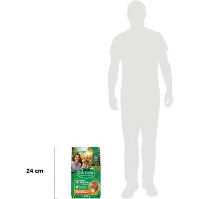 Ração Seca Nestlé Purina Dog Chow Extra Life Cães Adultos Carne, Frango e Arroz Raças Mini e Pequenas