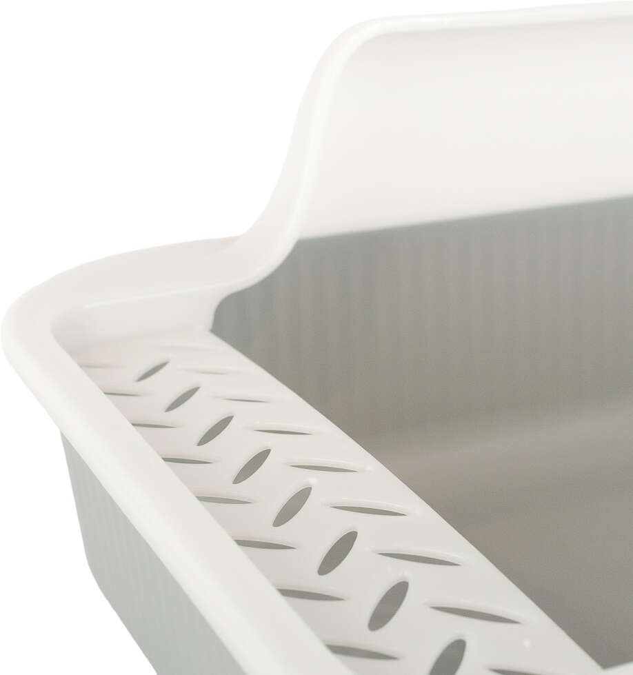 Caixa de Areia Meau Classic Front com Pá Cinza para Gatos - Tam. Único