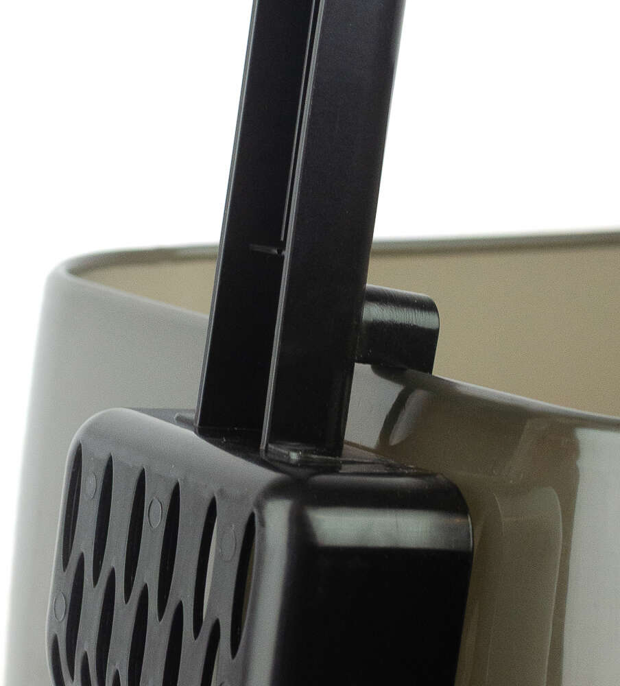 Caixa de Areia Meau Prime com Pá Cinza para Gatos