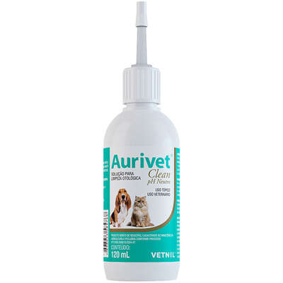 Solução Otológica Aurivet Ph Neutro