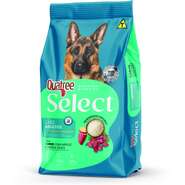 Ração Seca Quatree Select para Cães Adultos Raças Médias e Grandes Sabor Carne Com Arroz e Batata Doce - 15Kg