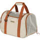 Bolsa de Mão para Transporte Up4you Plush Bege para Cães e Gatos