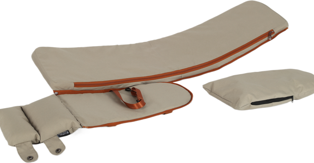Bolsa de Transporte para console de carro Up4you Plush Bege para Cães e Gatos - Tam. Único
