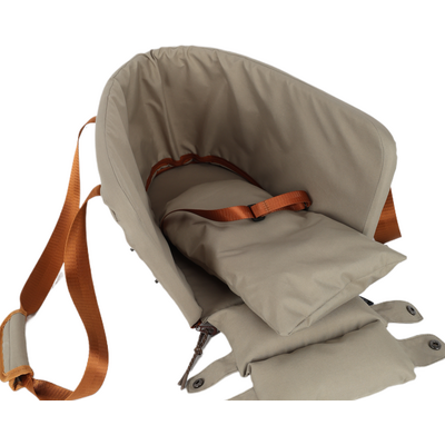 Bolsa de Transporte para console de carro Up4you Plush Bege para Cães e Gatos