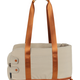 Bolsa de Transporte para console de carro Up4you Plush Bege para Cães e Gatos