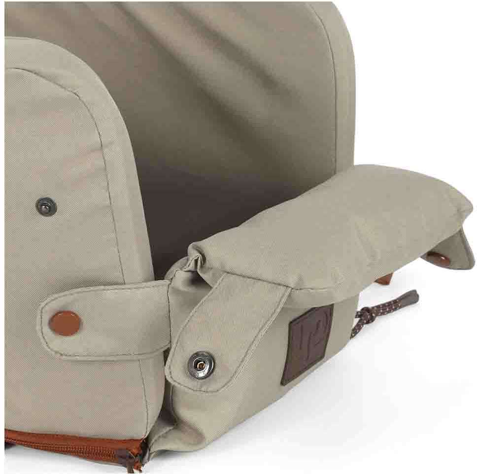 Bolsa de Transporte para console de carro Up4you Plush Bege para Cães e Gatos - Tam. Único