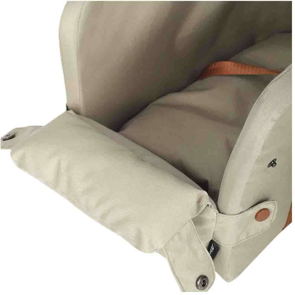 Bolsa de Transporte para console de carro Up4you Plush Bege para Cães e Gatos - Tam. Único