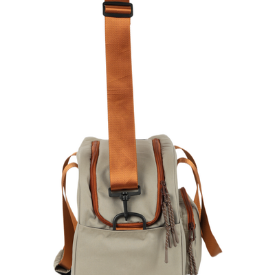 Bolsa de Transporte para Viagens Up4you Plush Bege para Cães e Gatos