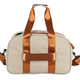 Bolsa de Transporte para Viagens Up4you Plush Bege para Cães e Gatos