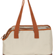 Bolsa de Transporte Pequena Up4you Plush Bege para Cães e Gatos
