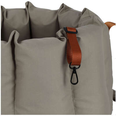 Bolsa Transportadora Up4you Plush Bege para Cães e Gatos