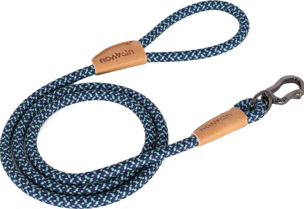 Guia Up4you Solids Azul para Cães e Gatos - Tam. Único