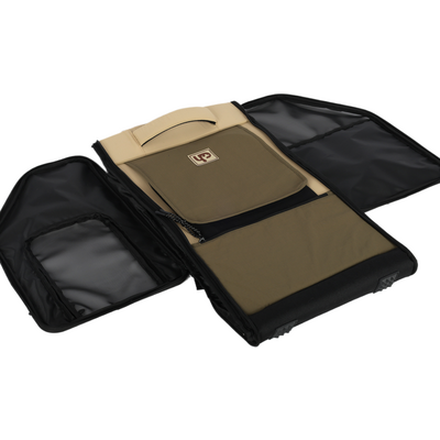 Mochila de Transporte Abertura Dupla Up4you Camp Bege para Cães e Gatos
