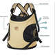 Mochila de Transporte Canguru Up4you Camp Bege para Cães e Gatos”