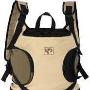 Mochila de Transporte Canguru Up4you Camp Bege para Cães e Gatos - Tam. Único