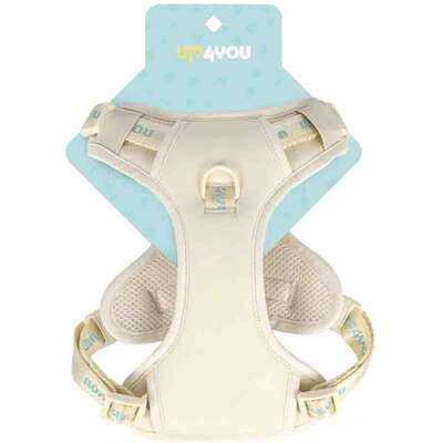 Peitoral Mesh Up4you Bubble Bege para Cães