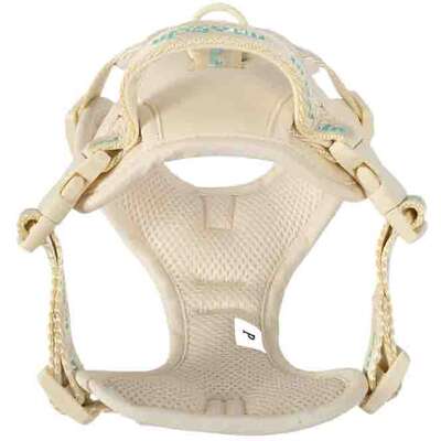 Peitoral Mesh Up4you Bubble Bege para Cães