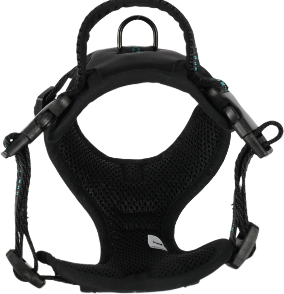 Peitoral Mesh Up4you Bubble Preta para Cães - Tam. G