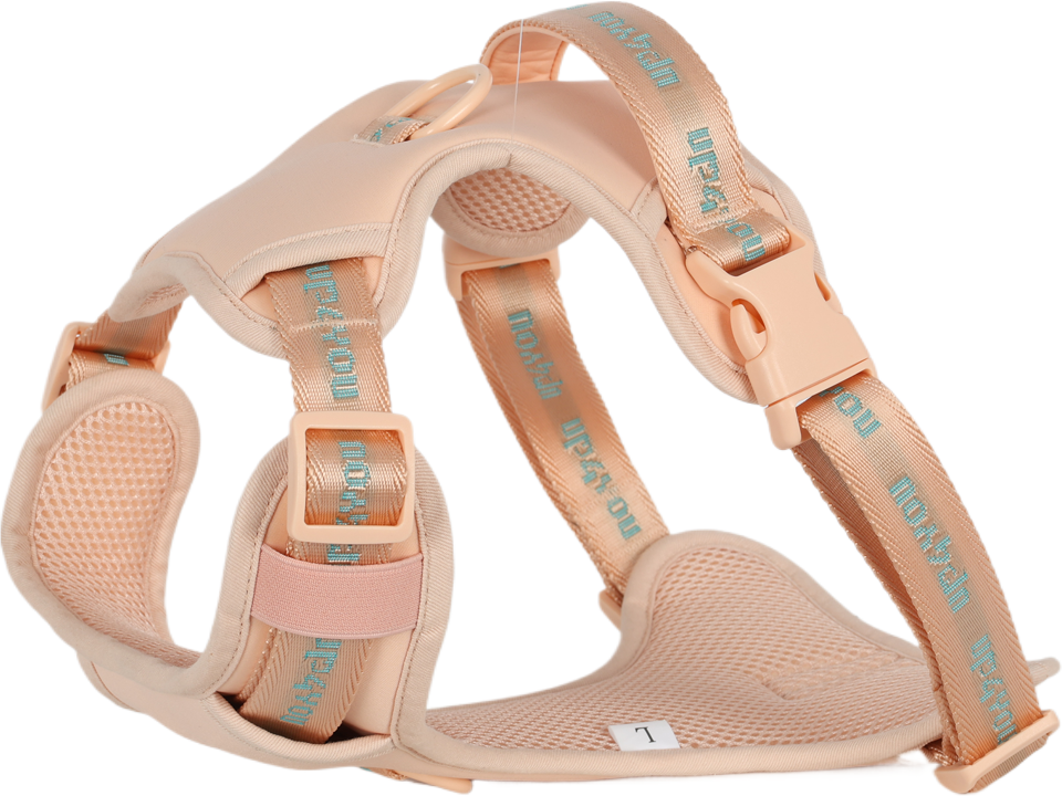 Peitoral Mesh Up4you Bubble Salmão para Cães - Tam. P