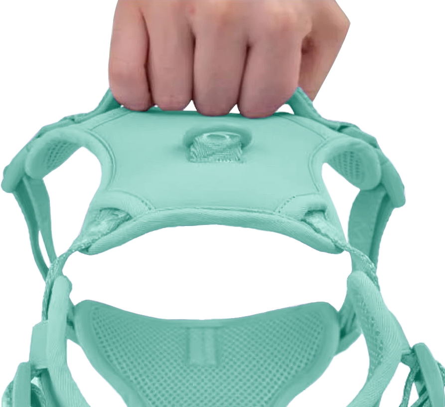 Peitoral Mesh Up4you Bubble Verde para Cães - Tam. G