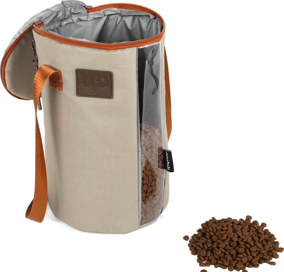 Porta Ração Up4you Plush para Cães e Gatos - Tam. Único