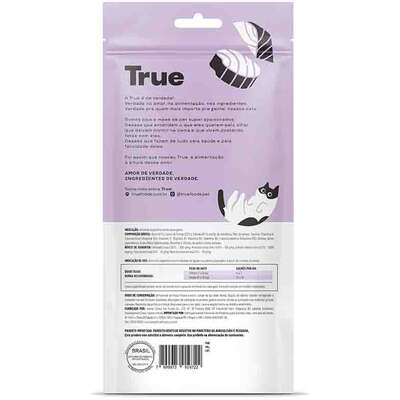 Petisco Cremoso True Creamy Care Pele & Pelo Sabor Atum e Salmão para Gatos