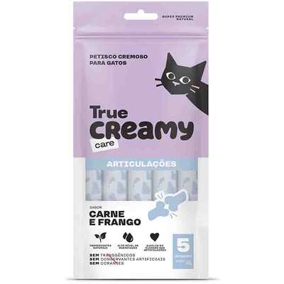 Petisco Cremoso True Creamy Care Articulações Sabor Carne e Frango